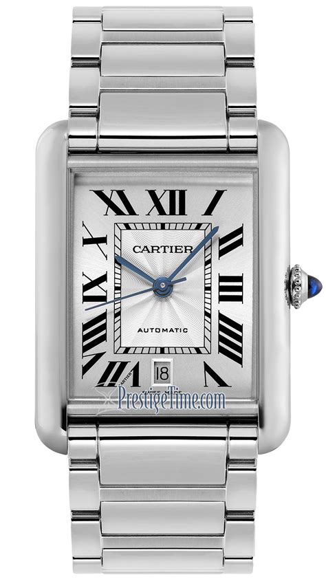 cartier tank must watch large.